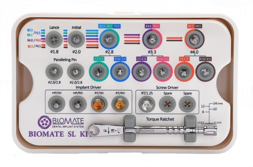 BIOMATE SL KIT｜植牙手術器械盒 (簡易版)