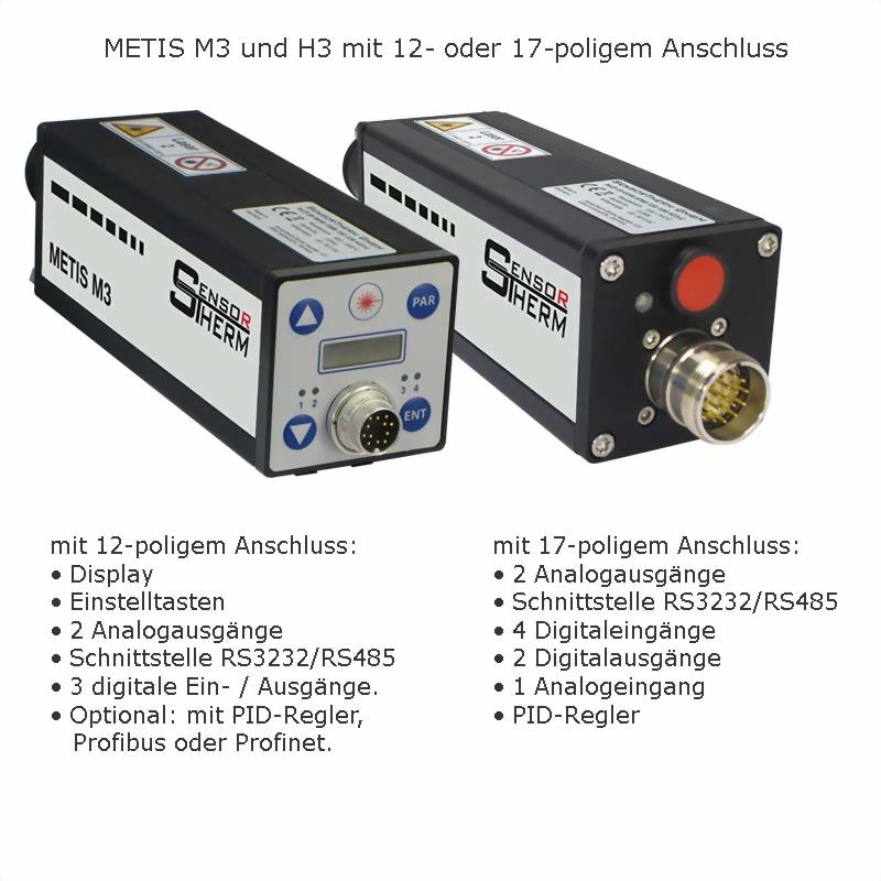 Sensortherm Metis H3 Serie｜Pole Version｜infrared 台灣代理 紅點量測 Red Point Measurement