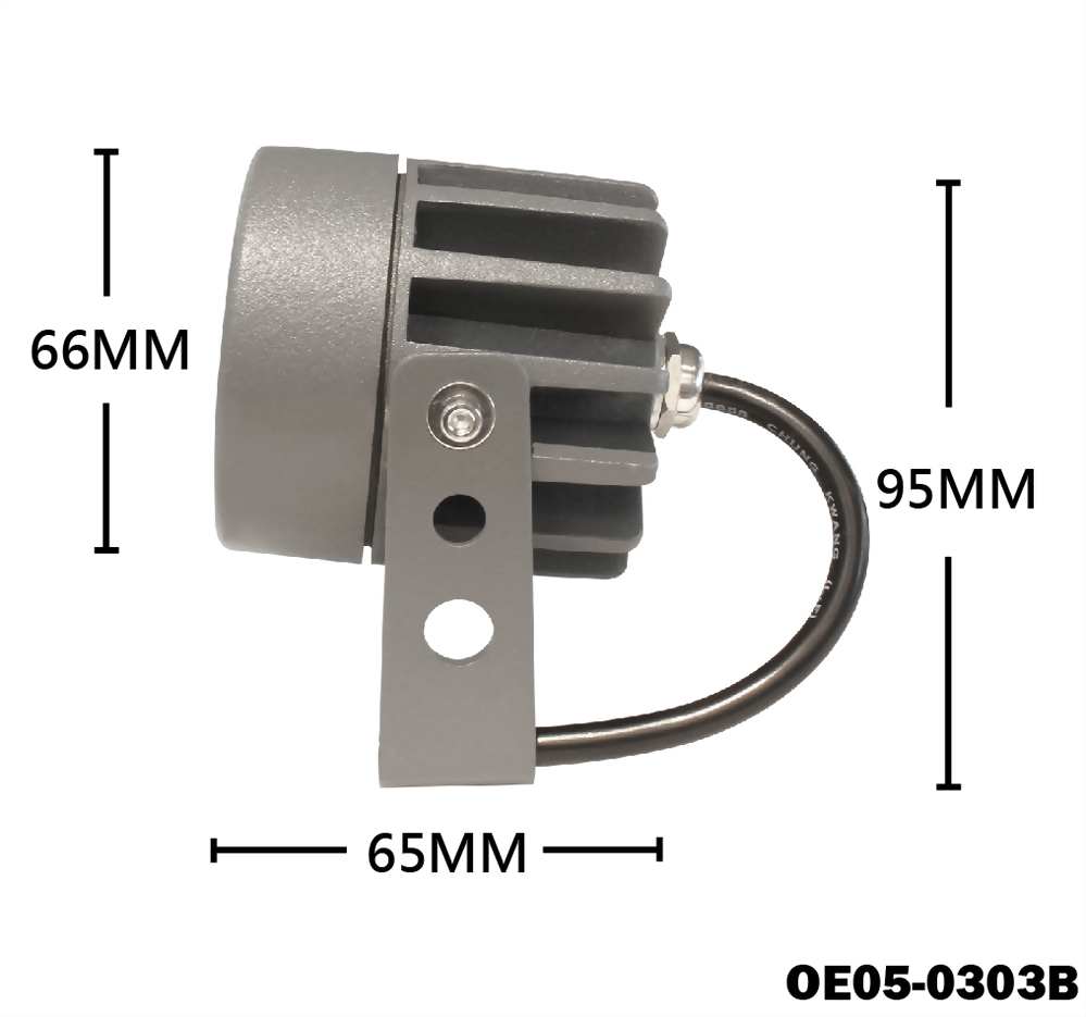 5W 3燈 NICHIA 戶外壓鑄投射燈