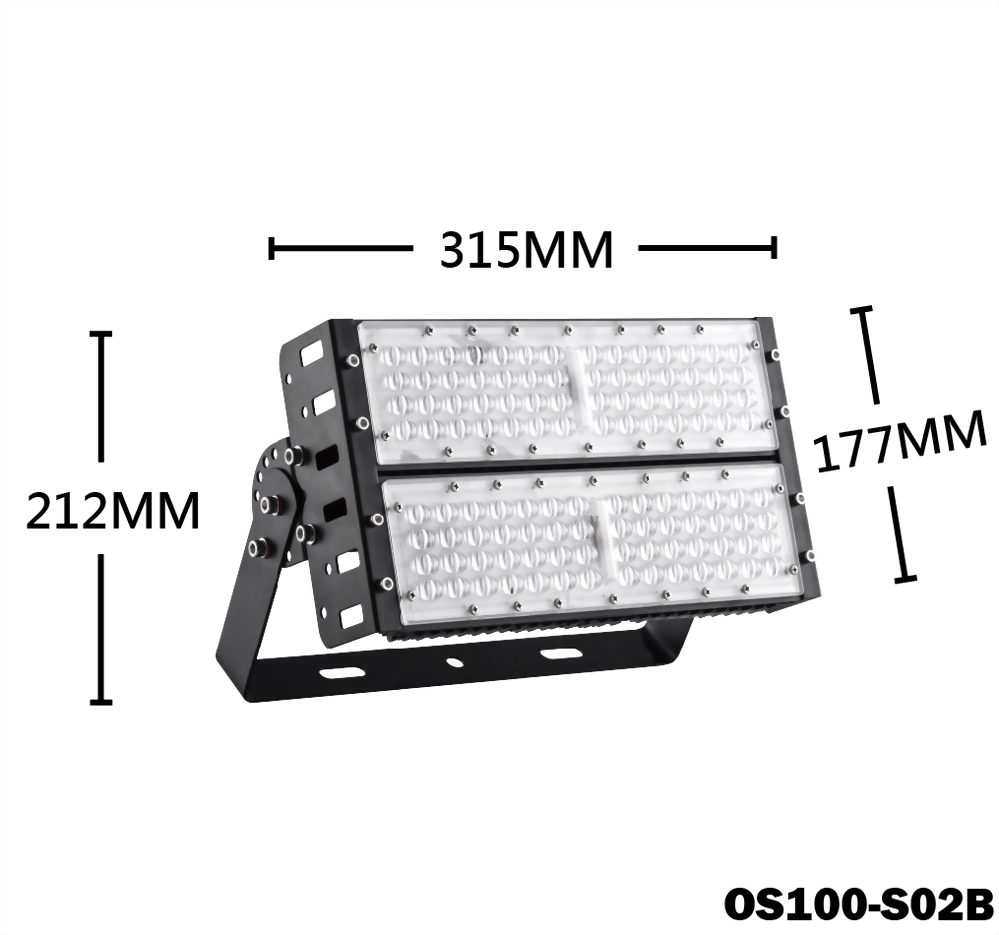 100W Lumileds モジュール屋外投光器