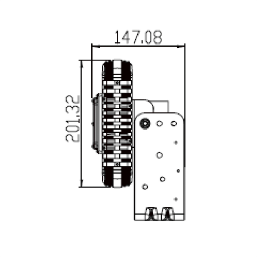 200W OSRAM/Lumileds 模組戶外投光燈