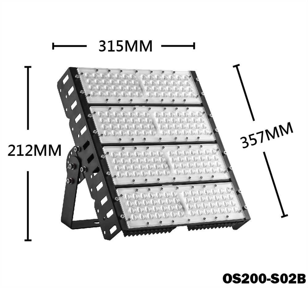 200W Lumileds 模組戶外投光燈