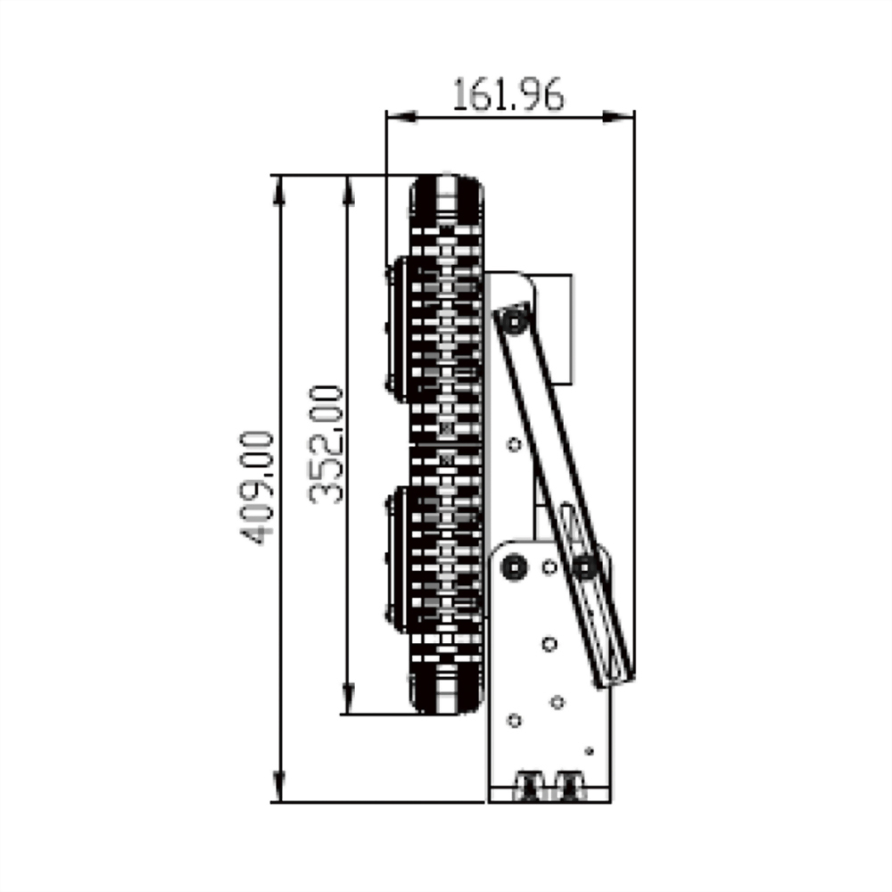 400W OSRAM/Lumileds 模組戶外投光燈