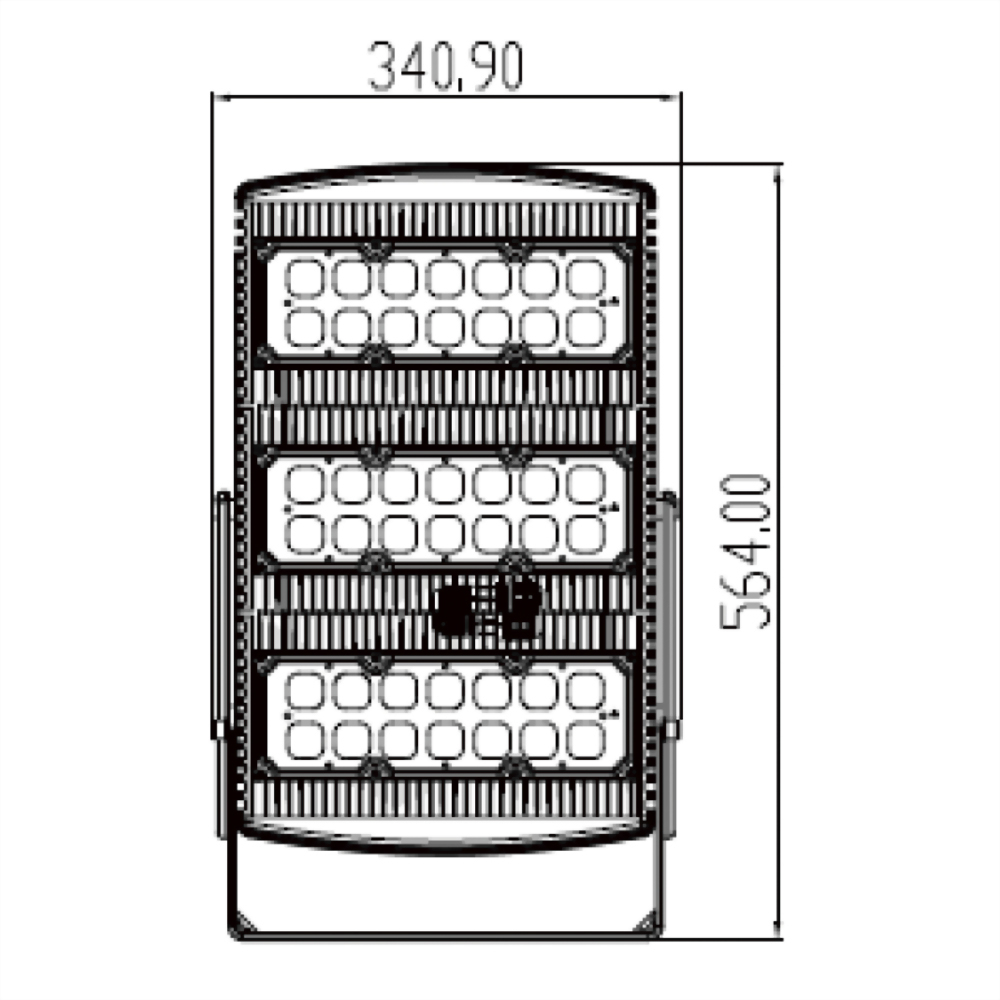 600W OSRAM/Lumileds 模組戶外投光燈