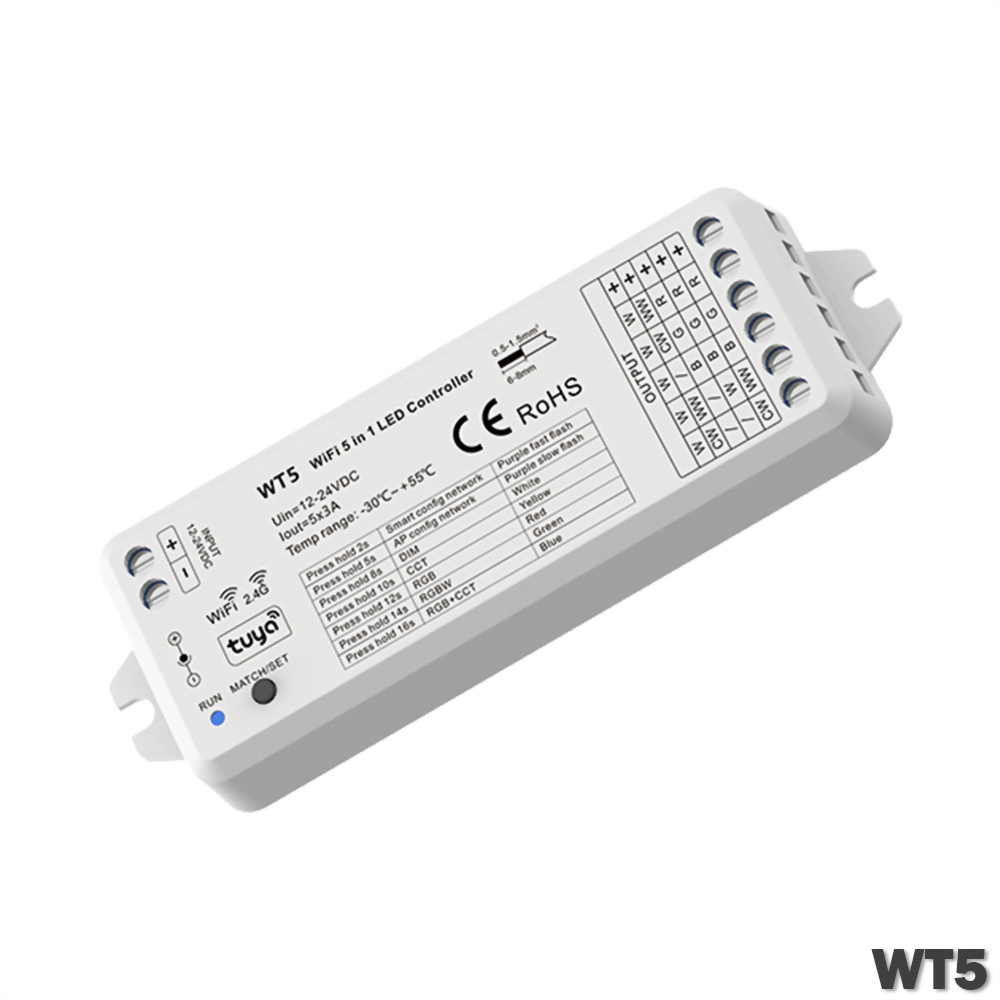 WiFi-RF 5合1 LED控制器