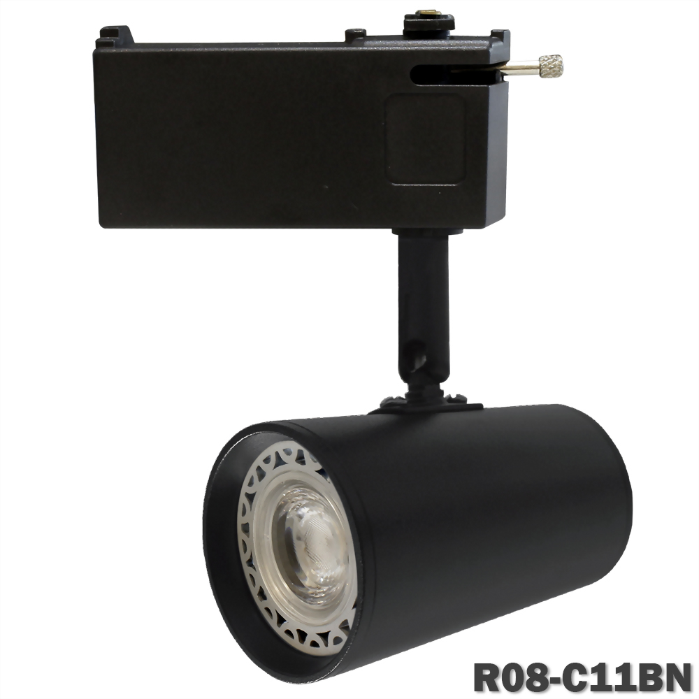 8W COB Nichia 短型錐狀圓筒軌道燈