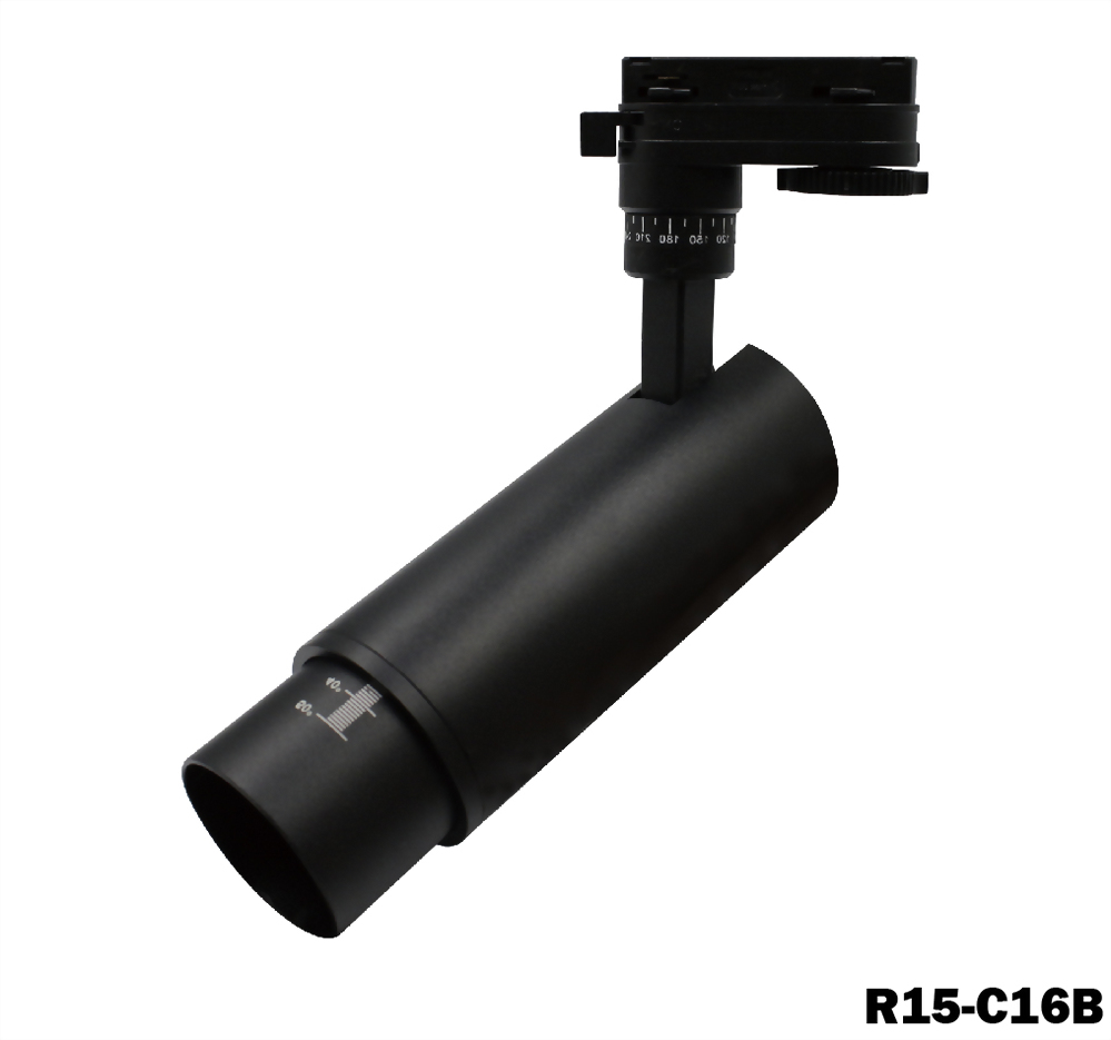 10W NICHIA COB 可調光學角度 軌道式投射燈