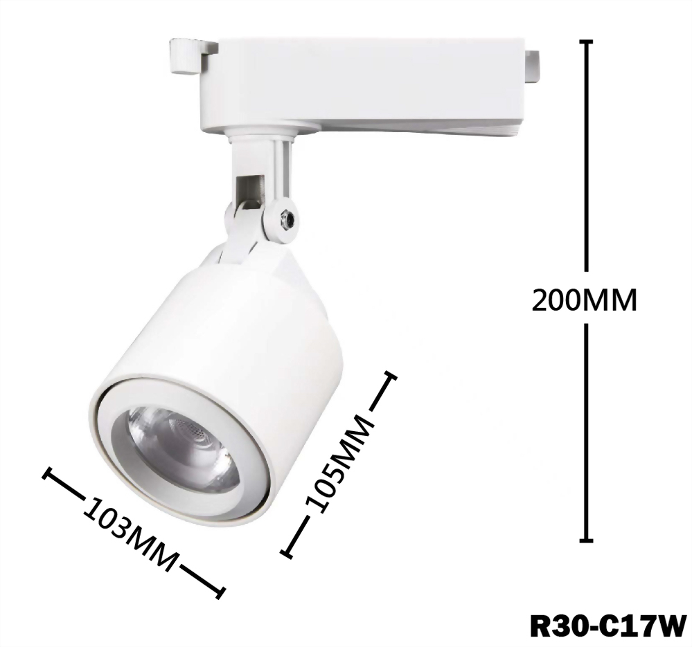 30W 日亜化学工業（Nichia）光源 トラックライト型スポットライト