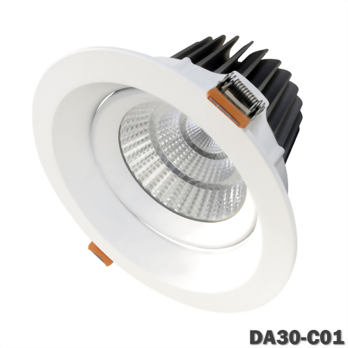 30W NICHIA 壓鑄鋁可調角崁燈