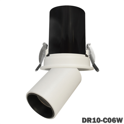 10W 可伸縮,旋轉,調角投射崁燈 崁7.5cm