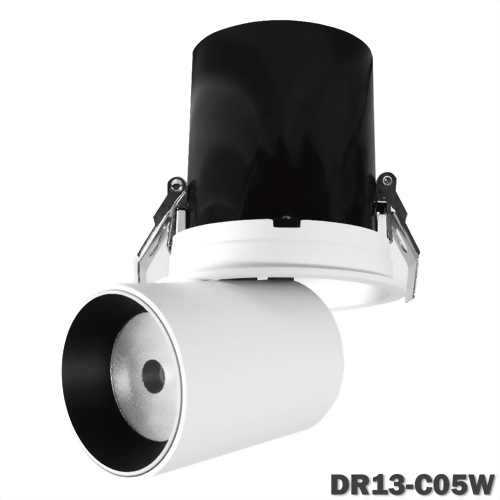 13W 可伸縮,旋轉,調角投射崁燈 崁9.5cm