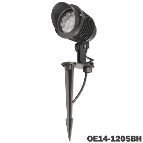 14W 12燈 深灰戶外壓鑄投射燈