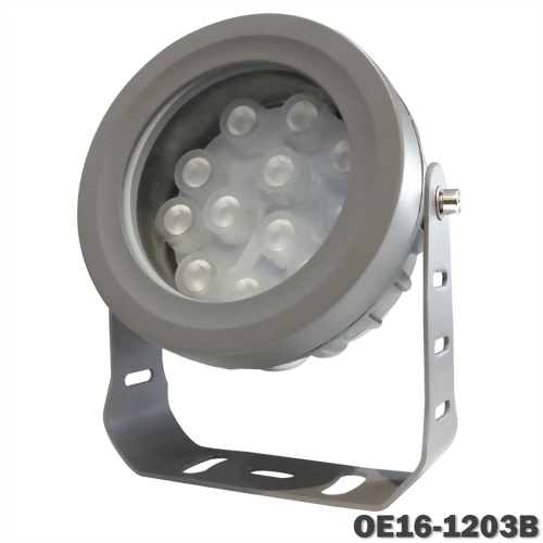 16W 12燈 深灰戶外壓鑄投射燈