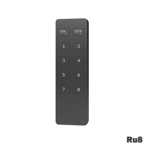 2.4G 8區調光遙控器