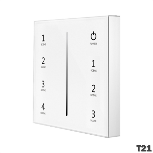 2.4G 4區單色調光觸控面板(電池式)