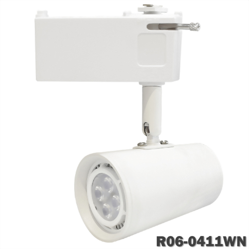 6W 4燈 Nichia 短型錐狀圓筒軌道燈