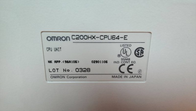 OMRON CPU UNIT C200HX CPU64 E