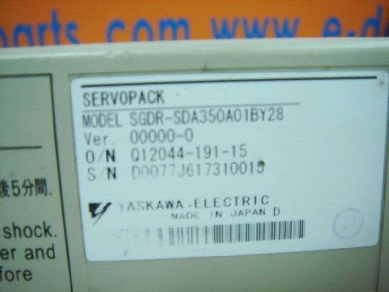 Yaskawa Servopack Sgdr Sda A By