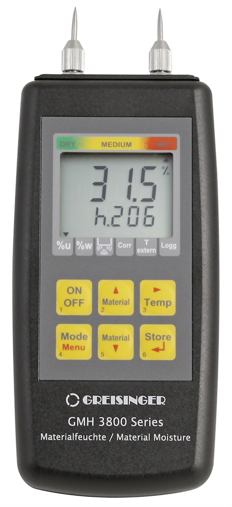 Greisinger GMH3810 Material Moisture Meter