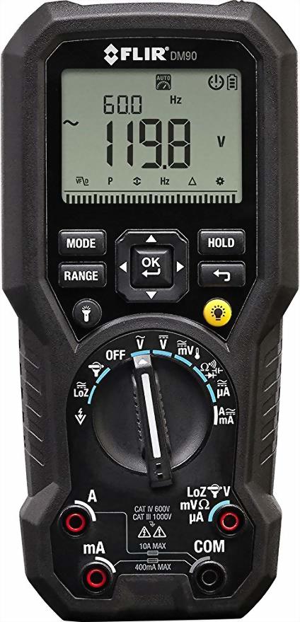 FLIR DM90 Industrial TRMS Multimeter