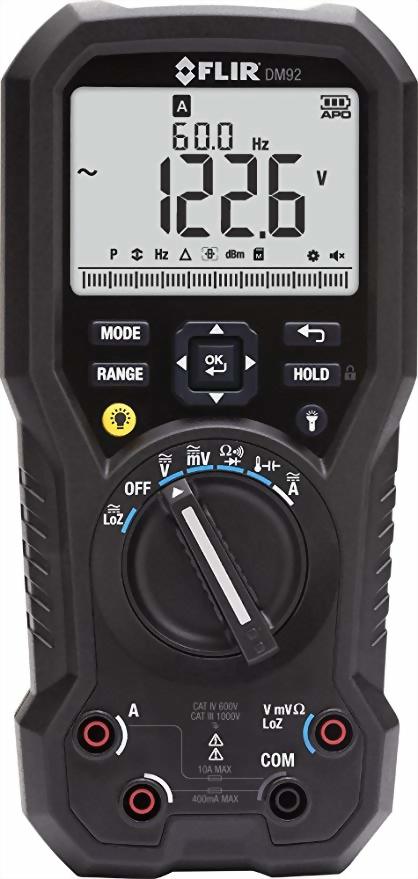 FLIR DM92 True RMS Industrial Multimeter