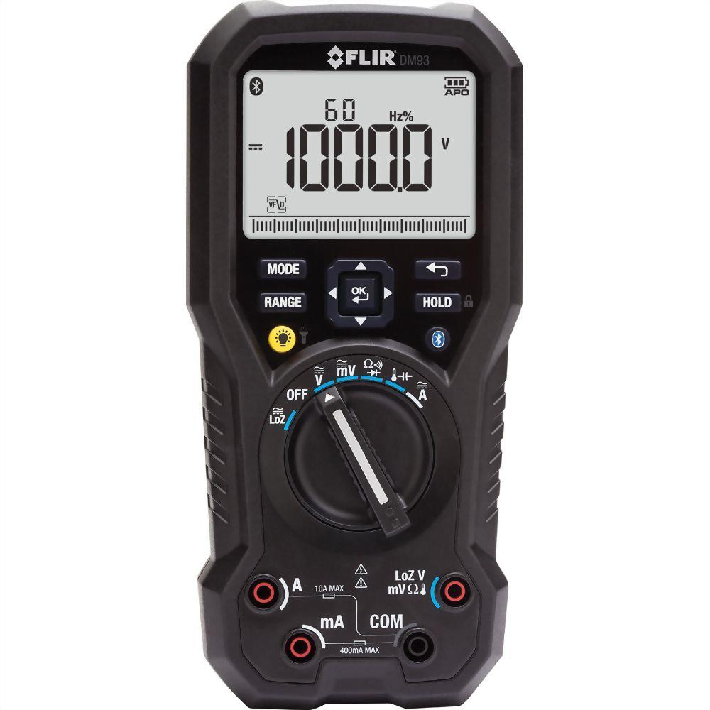 FLIR DM93 True RMS Industrial Multimeters
