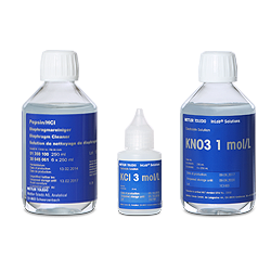 Mettler Toledo pH Electrolyte and Maintenance Solutions