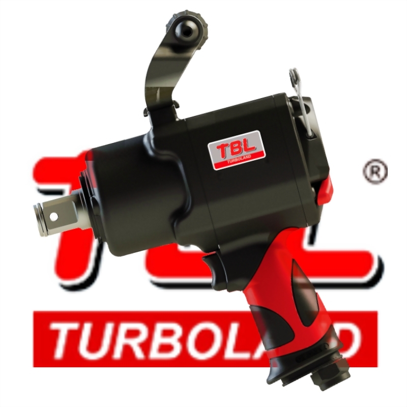 1" Double Chamber Twin Hammer Mechanism Mini Air Impact Wrench