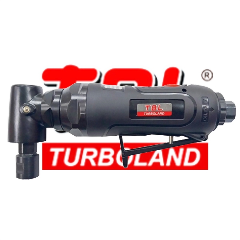 1/4"(6mm) 0.8Hp Industrial Medium Air Angle Die Grinder With Spindle Lock Function(18,000Rpm)