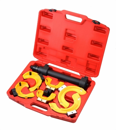 Macpherson Damper Spring Extractor with replaceable Jaws and plastic Cover (Spanner)
