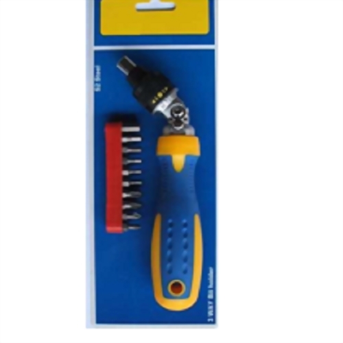 11 Pcs ratchet Driver with Bits set