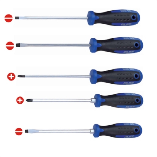 Screwdriver with Round or Hex S2 blade (PH,PZ,SL, Electric SL,TX)