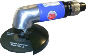 0.35HP 4" Industrial Roll Throttle Type Mini Air Angle Grinder.