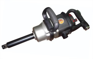 1"Industrial Twin Hammer Mechanism Air Impact Wrench With 2"/6" Anvil.