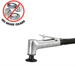 2" Heavy Duty Gearless Mechanism Air Angle Sander With Rubber Pad