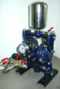 3/8" DOUBLE DIAPHRAGM PUMP W/O SPRAY GUN