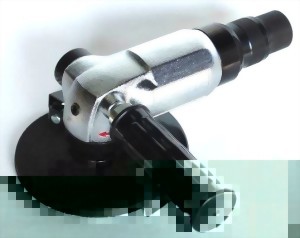 5" Industrial Air Angle Grinder With Roll Type Throttle
