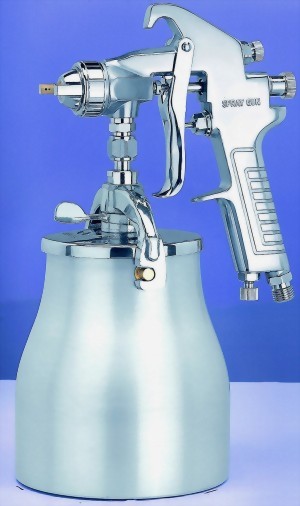Syphon Feed Air Spray Gun With 700cc Cup