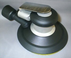 Industrial Central Vacuum 5mm LP Random Orbital Sander With 6" Pad