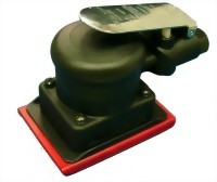 Composite Industrial Orbital Sander With 3"x4" Vinyl/Hook Face Pad
