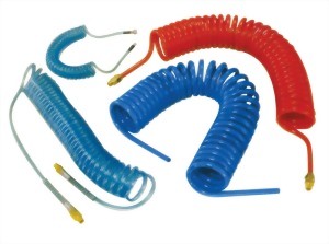 Pu Coil Hose With Quick Coupler