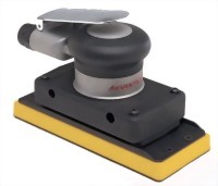 Industrial Orbital Sander With 3"x7" Vinyl/ Hook Face Pad