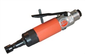 6mm(1/4&quot;) Industrial Lever Type Throttle Medium Air Die Grinder (Rear Exhaust)
