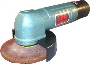 3" Industrial Air Angle Grinder With Roll(Lever) Type Throttle