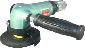 4" Industrial Air Angle Grinder With Roll Type Throttle