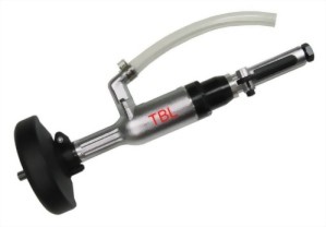 1.3Hp 5"/6" Industrial Horzontal Lever Type Throttle Air Grinder With Safty Guard(Side Exhaust)