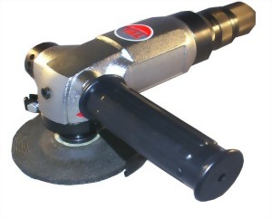 4" Industrial Air Angle Grinder (Roll Type Throttle)