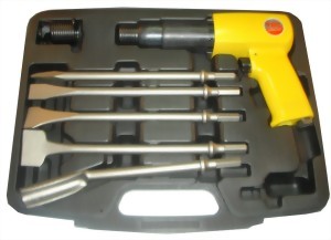 9Pcs Long Barrel 250mm Air Hammer Kit