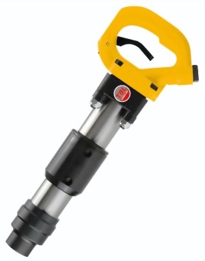4" Heavy Duty Air Chipping Hammer With Hex.(Round) Shank