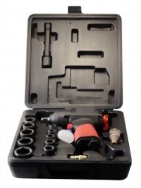 17Pcs 1/2" Composite Industrial Air Impact Wrench Kit